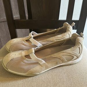 Dr Scholls Natural Sport Albedo Massaging Gel Sneakers Flats New Cream Size 11